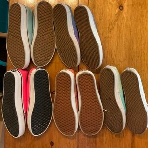 Women’s lot of 5 Vans tennis shoes
